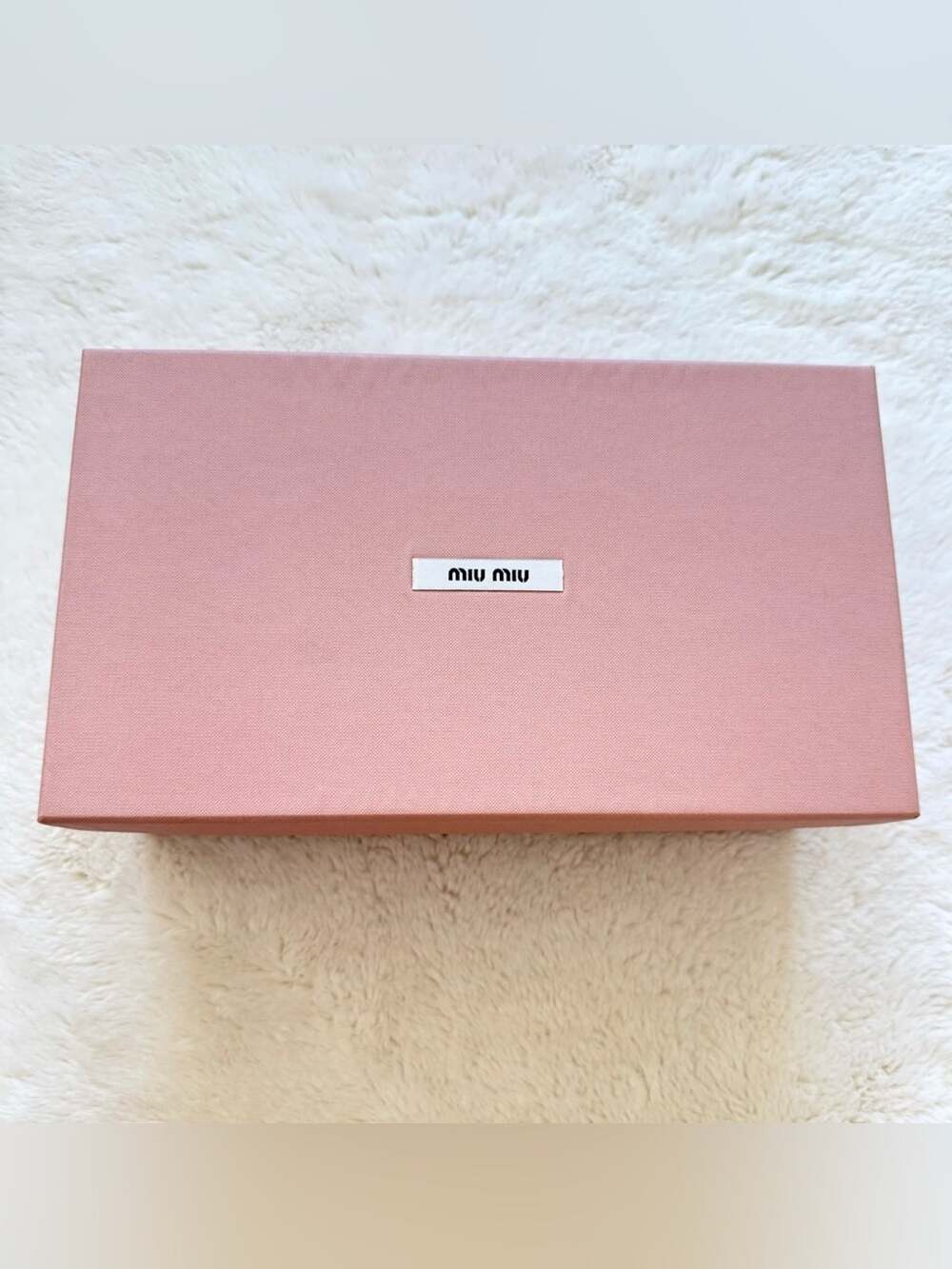 Miu Miu medium shoes box Authentic